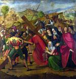 欧洲12-19世纪油画六_GHIRLANDAIO, Ridolfo - The Procession to Calvary